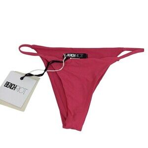 Beach Riot Revolve Exclusive Womens Bikini Bottom Pink Size Small NWT